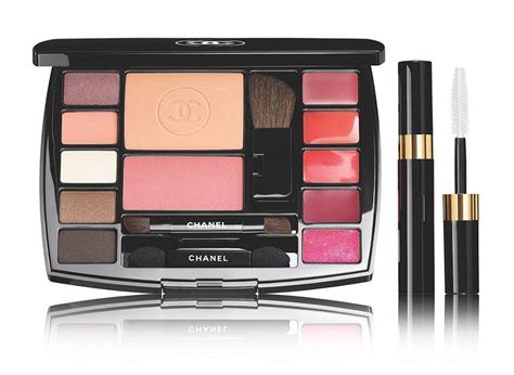 chanel travel makeup palette 2015 ร ว ว|Chanel beauty essential kit.